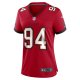 Women's Tampa Bay Buccaneers Calijah Kancey Nike  Red  Game Jersey