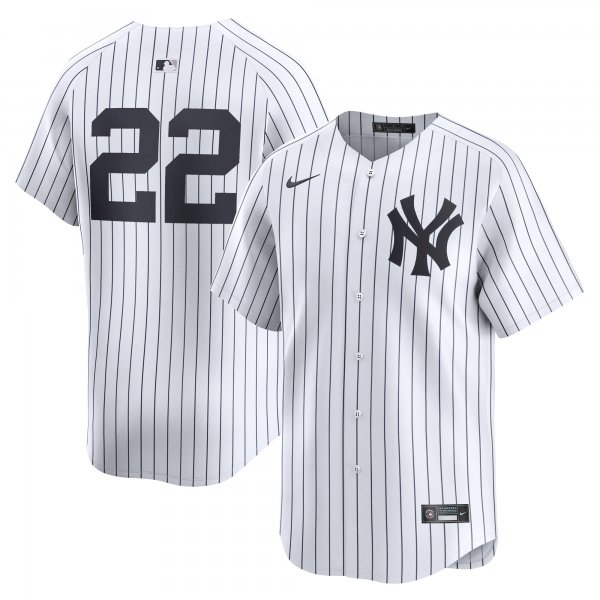 Men's New York Yankees Juan Soto Nike White Home Limited Player Jersey