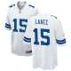 Men's Nike Dallas Cowboys Nike #15 Trey Lance White Game Jersey