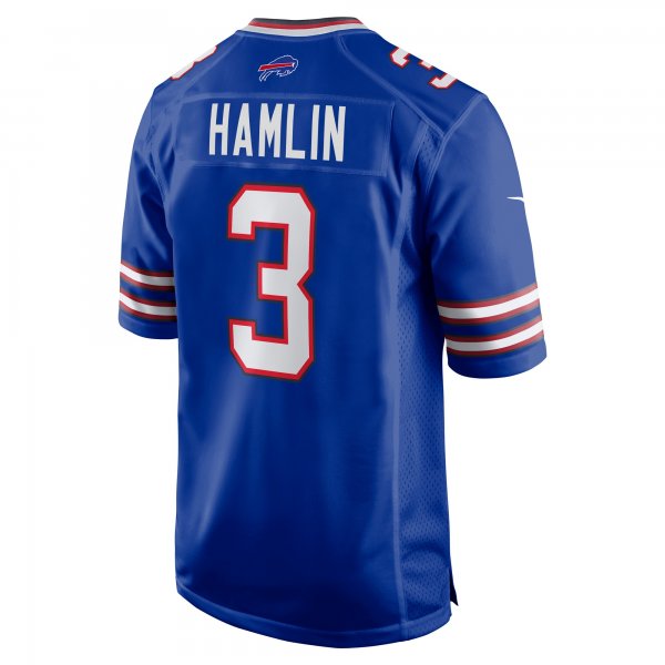 Men's Buffalo Bills Damar Hamlin Nike Royal Game Jersey