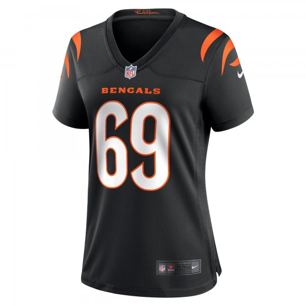 Women's Cincinnati Bengals Devonnsha Maxwell Nike  Black Team Game Jersey