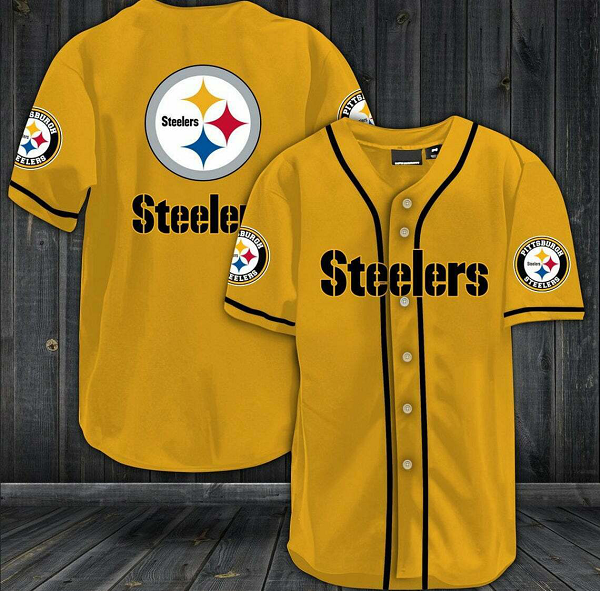 Pittsburgh Steelers NFL Stitched Fashion Baseball Legend Jersey