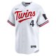 Men's Minnesota Twins Carlos Correa Nike White Home Limited Player Jersey