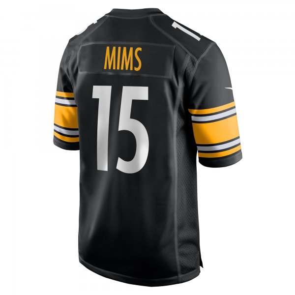 Men's Pittsburgh Steelers Denzel Mims Nike  Black  Game Jersey