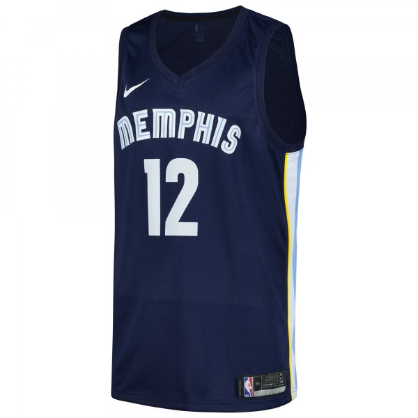 Men's Memphis Grizzlies Ja Morant Nike Navy Swingman Player Jersey - Icon Edition