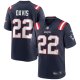 Men's New England Patriots Cody Davis Nike Navy Game Jersey