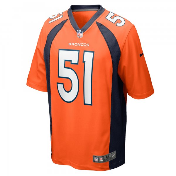 Men's Denver Broncos Ronnie Perkins Nike  Orange  Game Jersey