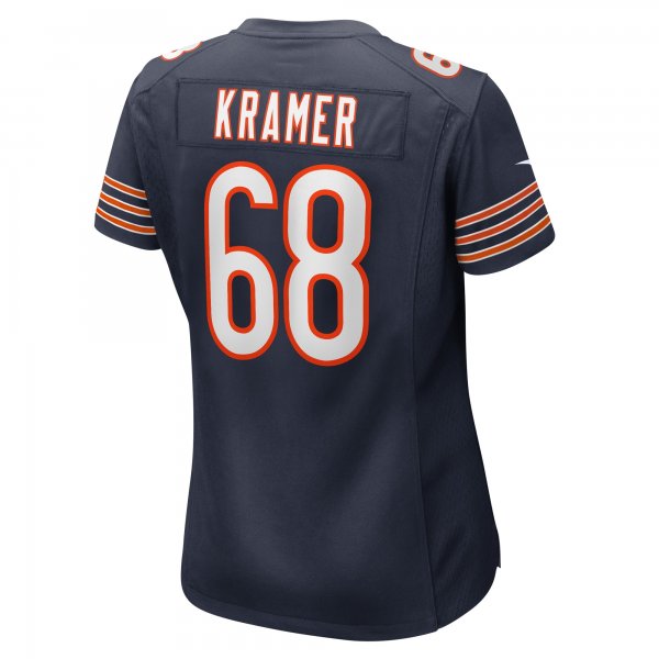 Women's Chicago Bears Doug Kramer Nike Navy Game Player Jersey