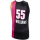 Men's Miami Heat Jason Williams Mitchell & Ness Black 2005/06 Hardwood Classics Swingman Jersey