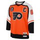 Youth Philadelphia Flyers Eric Lindros Mitchell & Ness Orange 1996-97 Blue Line Player Jersey