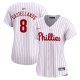 Women's Philadelphia Phillies #8 Nick Castellanos Nike White Home Limited Player Jersey