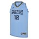 Youth Memphis Grizzlies Ja Morant Jordan Brand Light Blue Swingman Jersey - Statement Edition