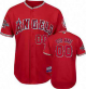 Los Angeles Angels Of Anaheim Red Men's Customized MLB Jersey