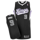 Men's Sacramento Kings #9 Rajon Rondo Black Stitched NBA Jersey