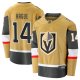 Men's Vegas Golden Knights Nicolas Hague Fanatics Gold Home Premier Breakaway Player Jersey