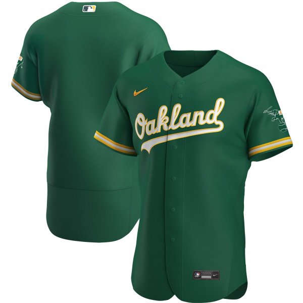 Men's Oakland Athletics Nike Kelly Green Team Jersey