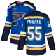 St. Louis Blues #55 Colton Parayko Blue Home Stanley Cup Final Bound Stitched Adidas NHL Jersey