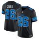 Men's Detroit Lions #26 Jahmyr Gibbs Nike Black 2nd Alternate Vapor F.U.S.E. Limited Jersey