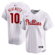 Youth Philadelphia Phillies #10 J.T. Realmuto Nike White 2024 MLB World Tour London Series Home Limited Player Jersey