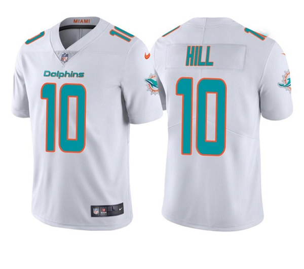 Youth Miami Dolphins #10 Tyreek Hill White Vapor Untouchable Limited Stitched Football Jersey