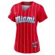 Women's Miami Marlins Nike Red City Connect Replica Team Jersey