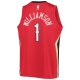 Youth New Orleans Pelicans Zion Williamson Jordan Brand Red 2020/21 Swingman Player Jersey - Statement Edition