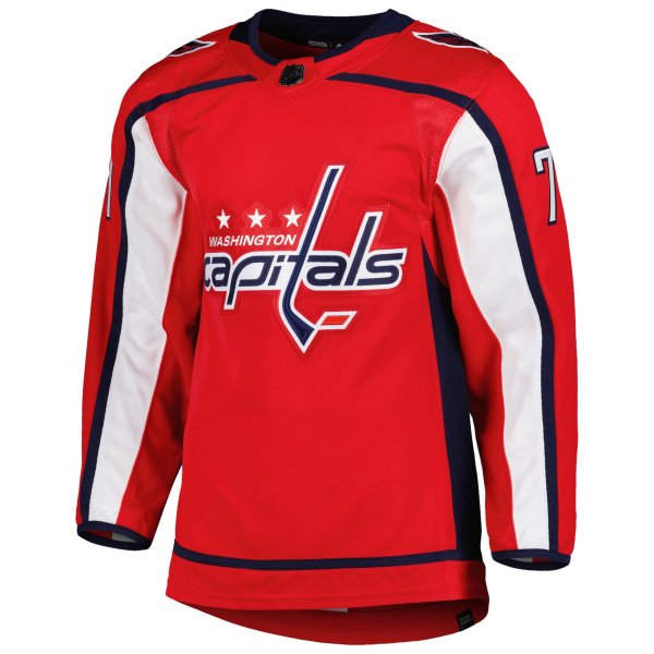 Men's Washington Capitals TJ Oshie adidas Red  Primegreen Player Jersey