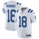 Men's Nike Indianapolis Colts #18 Peyton Manning White Stitched NFL Vapor Untouchable Limited Jersey