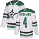 Men's Adidas Dallas Stars #4 Miro Heiskanen White Road Stitched NHL Jersey