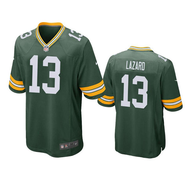 Men's Green Bay Packers #13 Allen Lazard Green Alternate Game Jersey