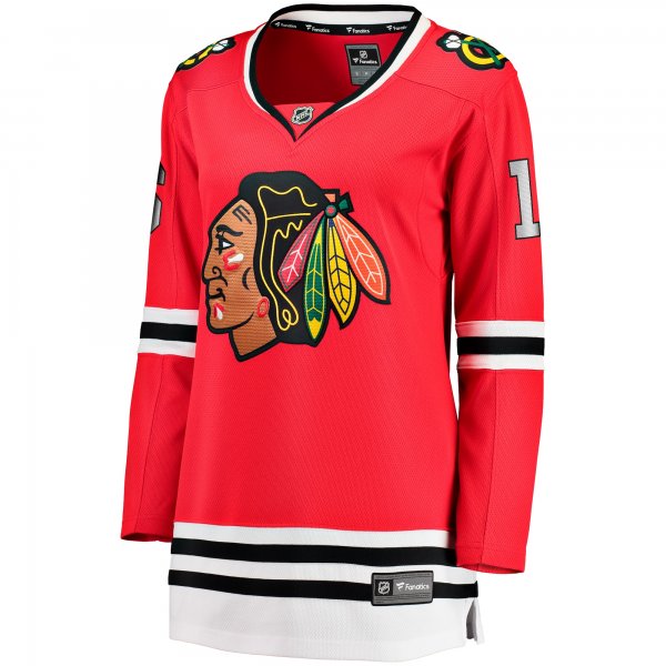 Women's Chicago Blackhawks Jason Dickinson Fanatics Red Home Breakaway Player Jersey