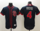 San Diego Padres #4 Wil Myers Navy Blue Fashion Stars And Stripes Flexbase Stitched MLB Jersey