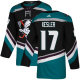 Adidas Anaheim Ducks #17 Ryan Kesler Black/Teal Alternate Stitched NHL Jersey