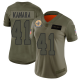 Women's New Orleans Saints #41 Alvin Kamara CamoStitched NFL Limited 2019 Salute to Service Jersey