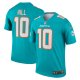 Men's Miami Dolphins Tyreek Hill Nike Aqua Legend Jersey