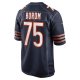 Men's Chicago Bears Larry Borom Nike Navy Game Jersey