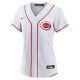 Women's Cincinnati Reds Elly De La Cruz Nike White Home Replica Jersey