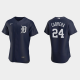 Men's Detroit Tigers #24 Miguel Cabrera 2020 Alternate Team Logo Navy MLB Jersey