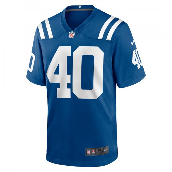 Men's Indianapolis Colts Jaylon Jones Nike  Royal Team Game Jersey