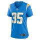 Women's Los Angeles Chargers Terrell Bynum Nike  Powder Blue Team Game Jersey