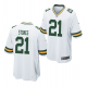 Men's Green Bay Packers #21 Eric Stokes White 2021 Draft Stitched Jersey