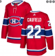 Men's Montreal Canadiens #22 Cole Caufield Red NHL Pro Home Jersey