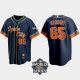 Houston Astros Jose Urquidy 2021 City Connect Replica Men's MLB Jersey with 2022 World Series Patch - Navy