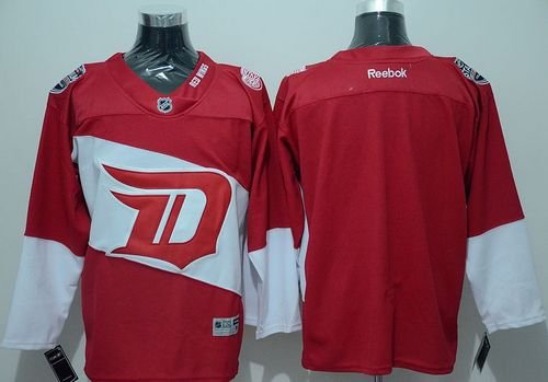 Detroit Red Wings Blank Red 2016 Stadium Series Stitched NHL Jersey