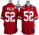 Nike San Francisco 49ers #52 Patrick Willis Red Team Color With C Patch Super Bowl XLVII Men's Stitched NFL Game Jersey