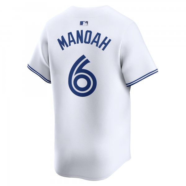 Men's Toronto Blue Jays Alek Manoah Nike White Home Limited Player Jersey