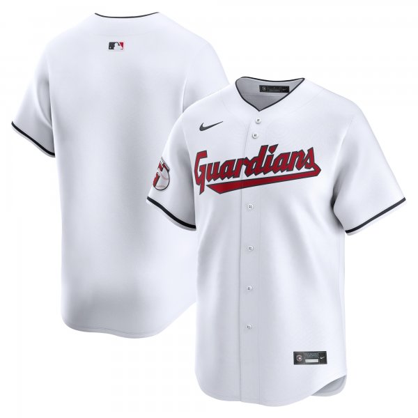 Youth Cleveland Guardians Nike White Home Limited Jersey