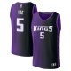 Youth Sacramento Kings De'Aaron Fox Fanatics Purple Fast Break Replica Player Jersey - Statement Edition