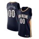 Men's New Orleans Pelicans Nike Navy 2021/22 Diamond Custom Jersey - Icon Edition