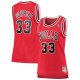 Women's Chicago Bulls Scottie Pippen Mitchell & Ness Red 1997/98 Hardwood Classics Swingman Jersey